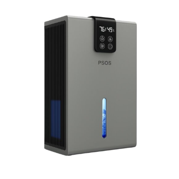 🆕 Quiet Home Dehumidifier – 98oz Tank | 1000 sq ft | Grey OPEN BOX *SEE NOTE - Picture 2 of 3